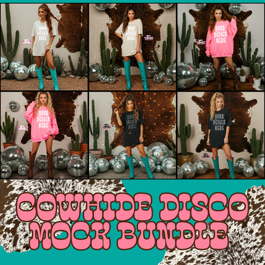 Cowhide Disco Mock Bundle