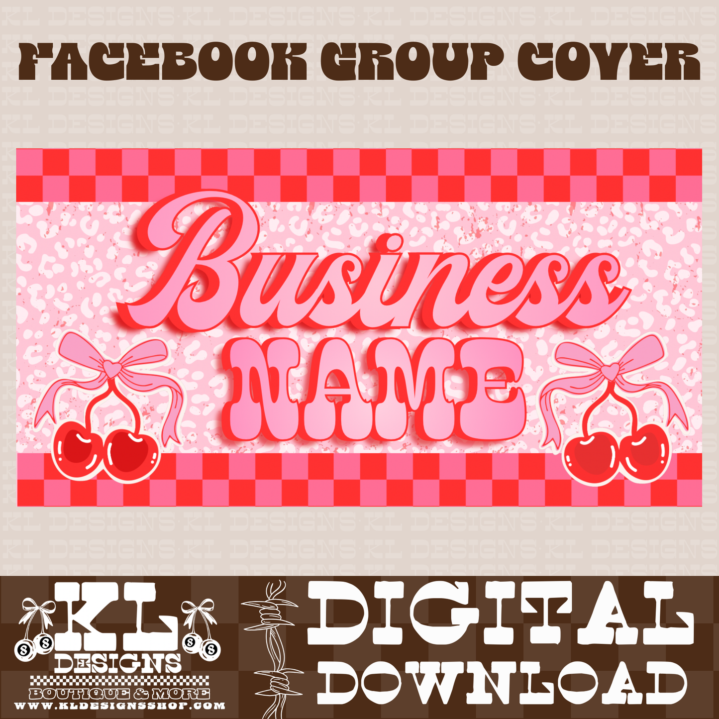 Spring/Summer Facebook Group Cover Photos (multiple designs) | Digital Download