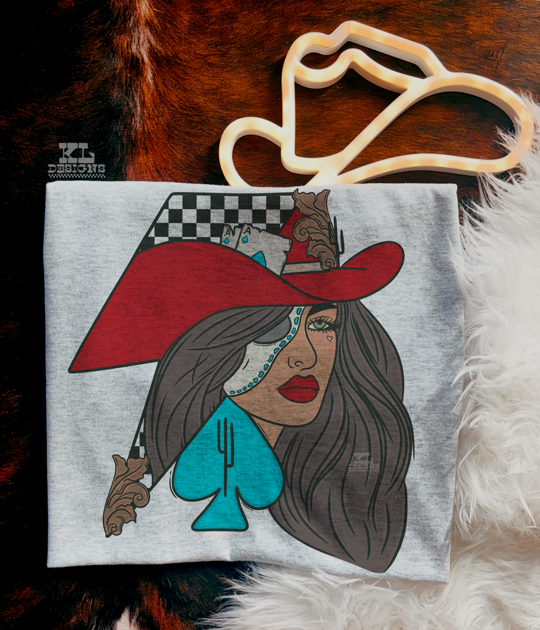 Lightening Bolt Gamblin’ Cowgirl