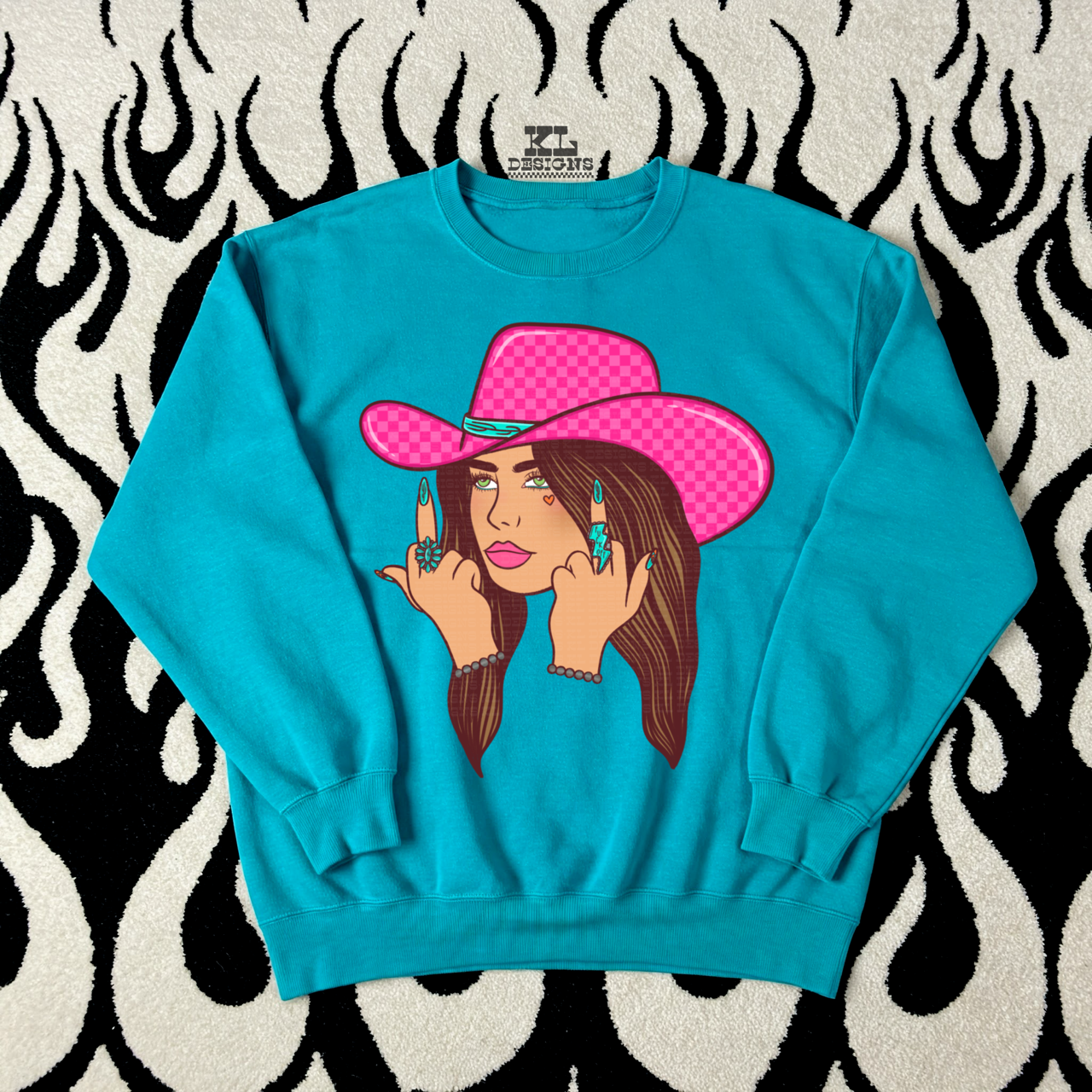 Edgy Flippin’ Cowgirl