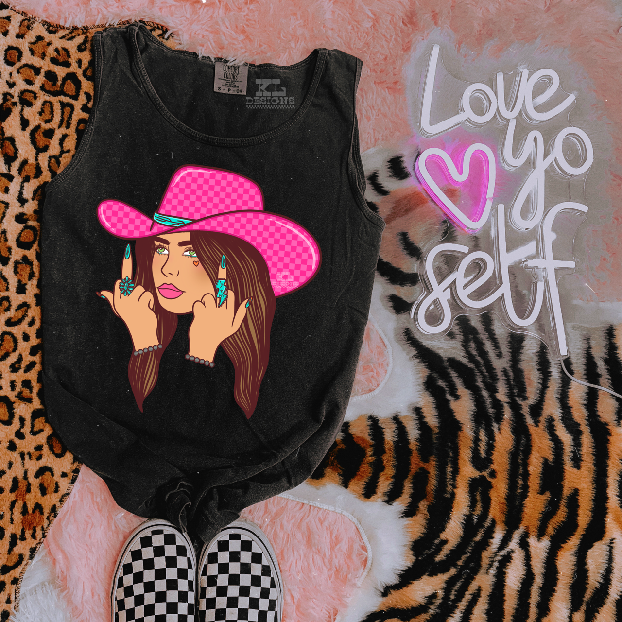 Edgy Flippin’ Cowgirl