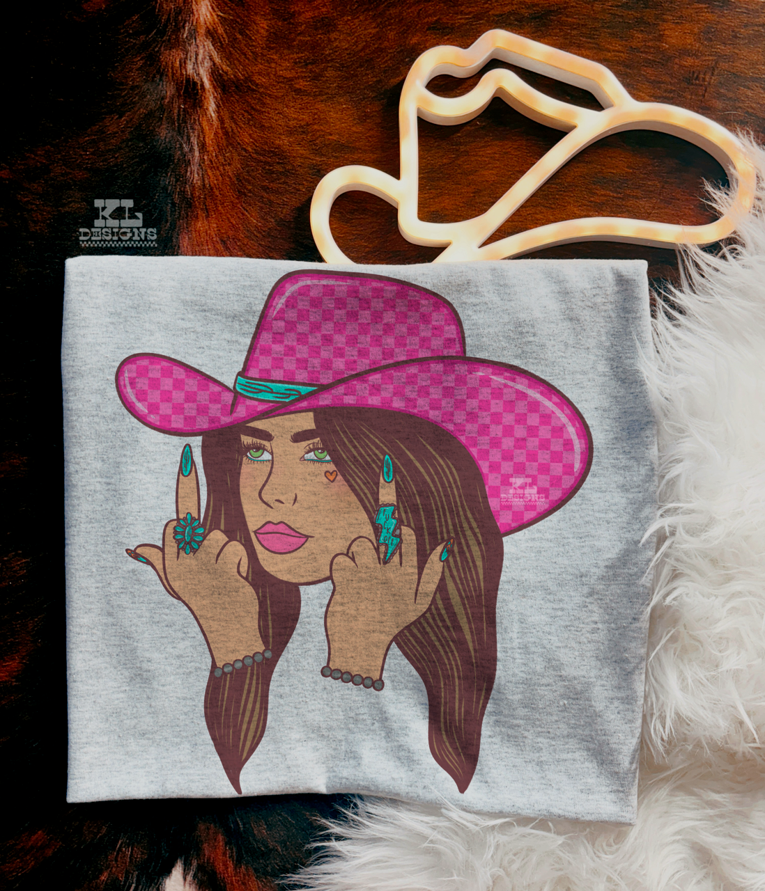 Edgy Flippin’ Cowgirl