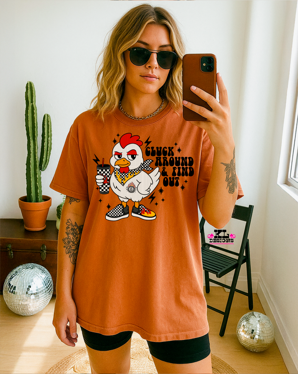 Edgy Cluck Around