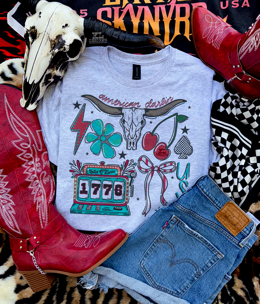 American Darlin’ Collage