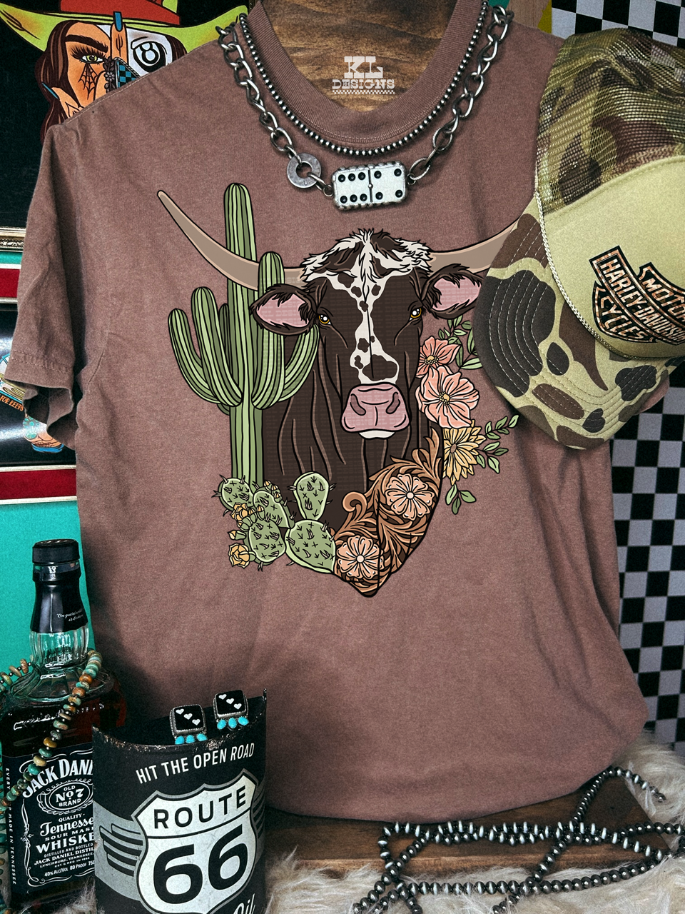 Desert Bloom Longhorn