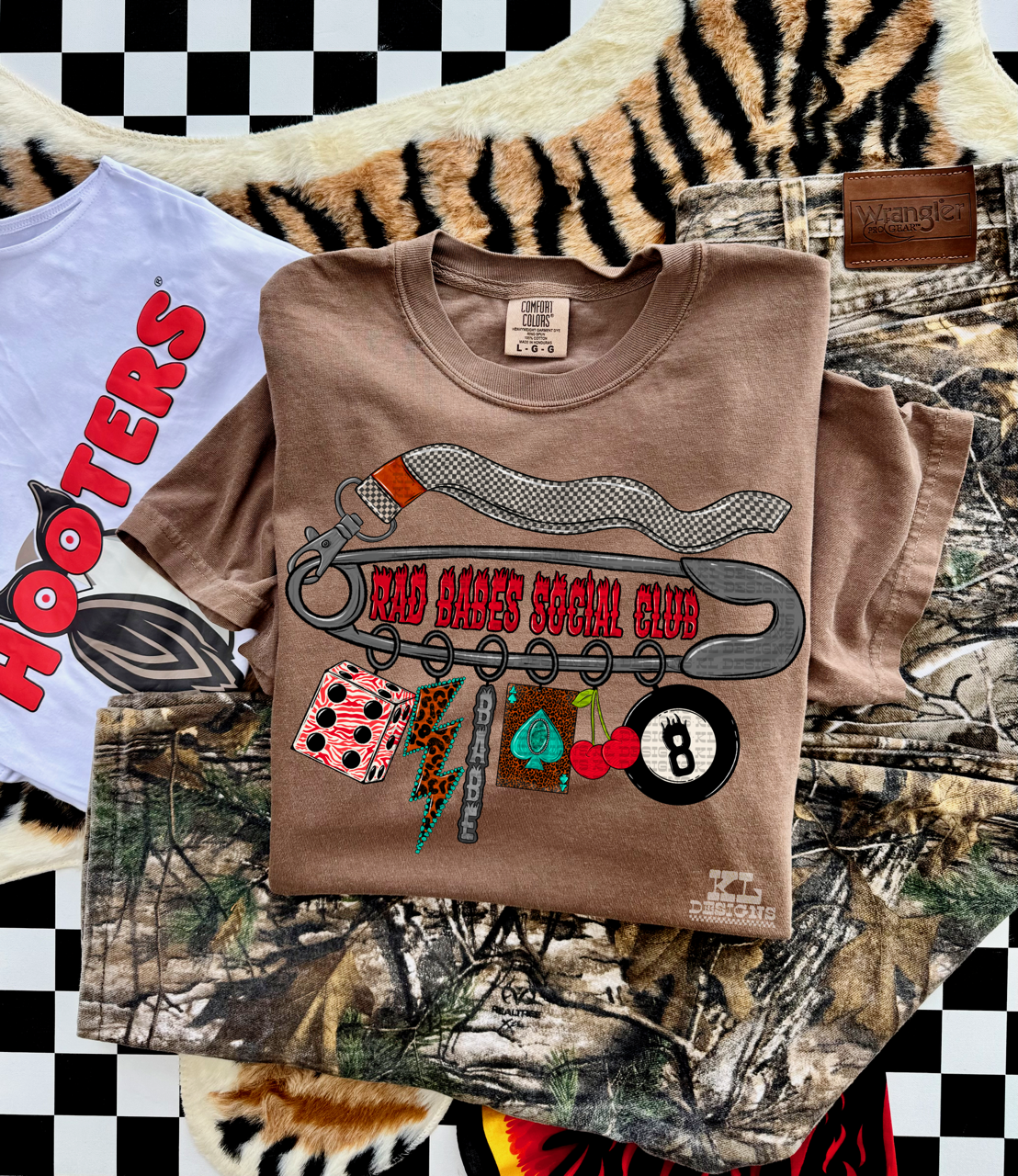 Rad Babes Safety Pin (hand drawn) | Digital Download