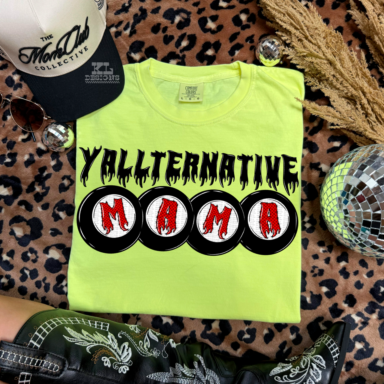 Yallternative Mama 8 Balls Red| Digital Download