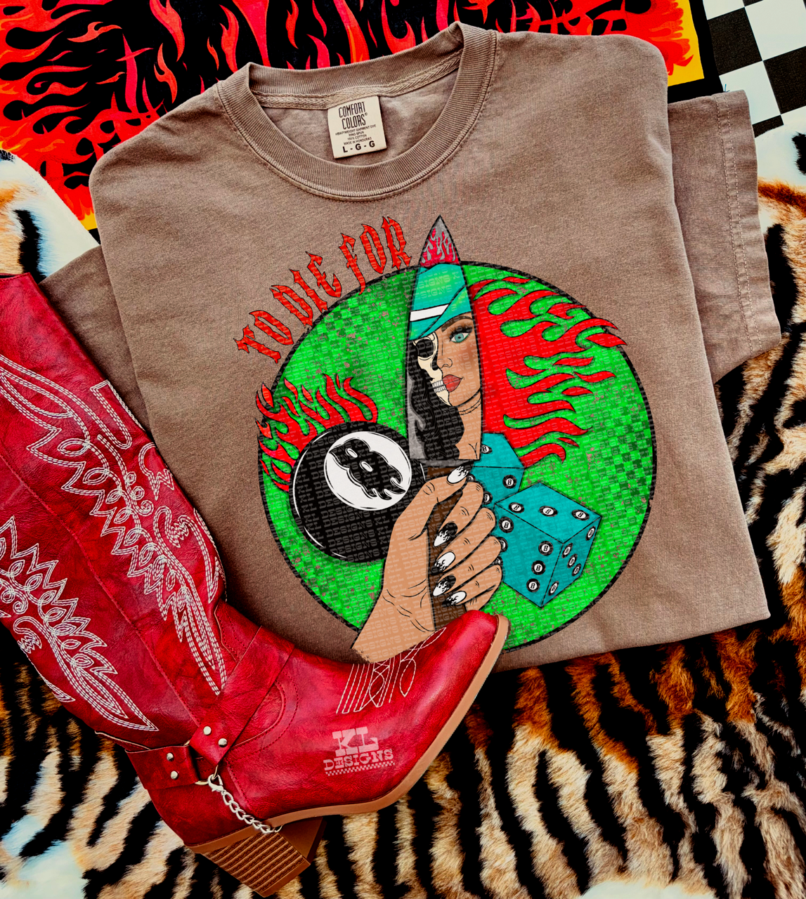 Edgy To Die For (hand drawn) | Digital Download