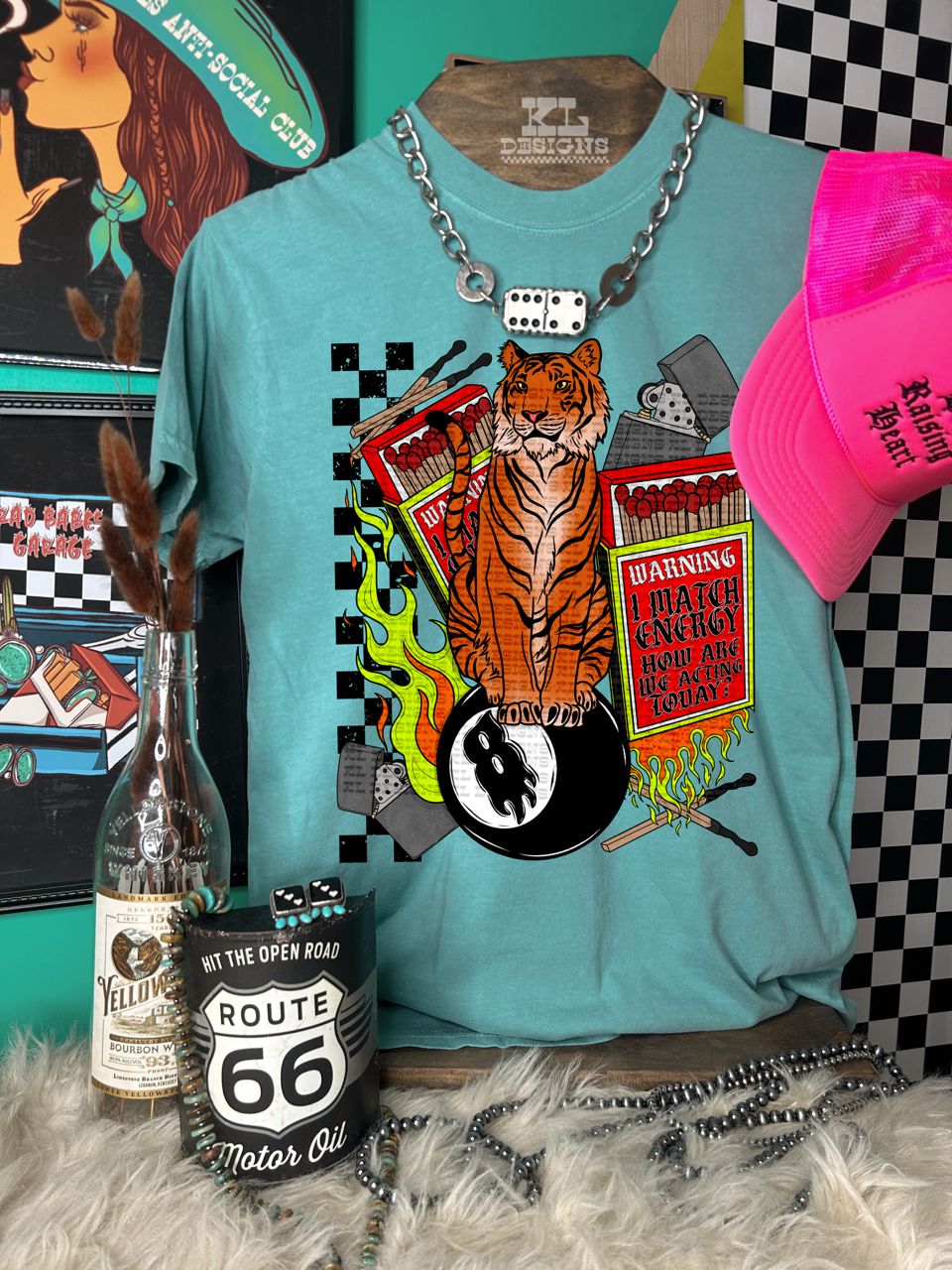 Warning Tiger Matches | Digital Download
