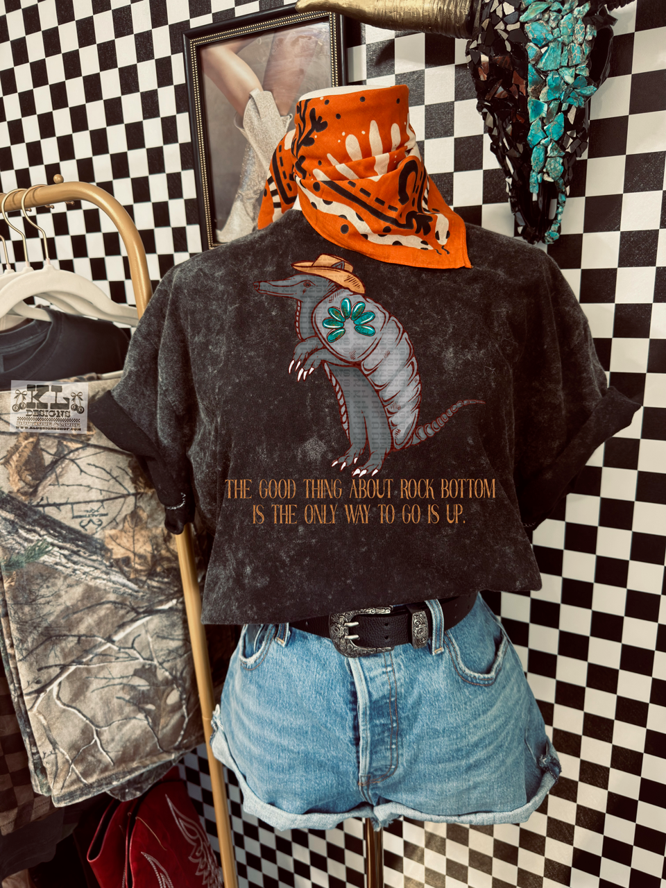 Rock Bottom Cowboy Armadillo