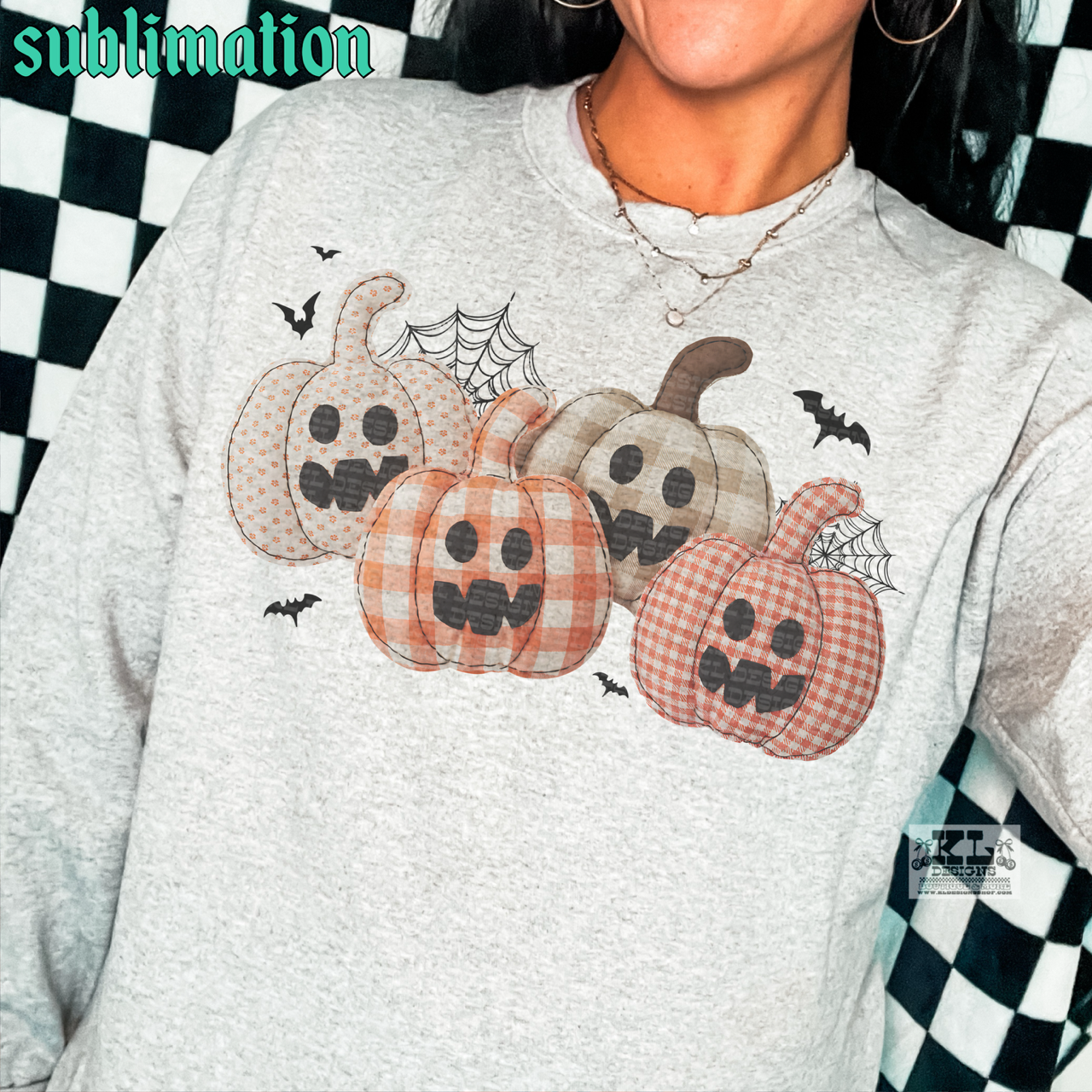 Faux Patchwork Pumpkins