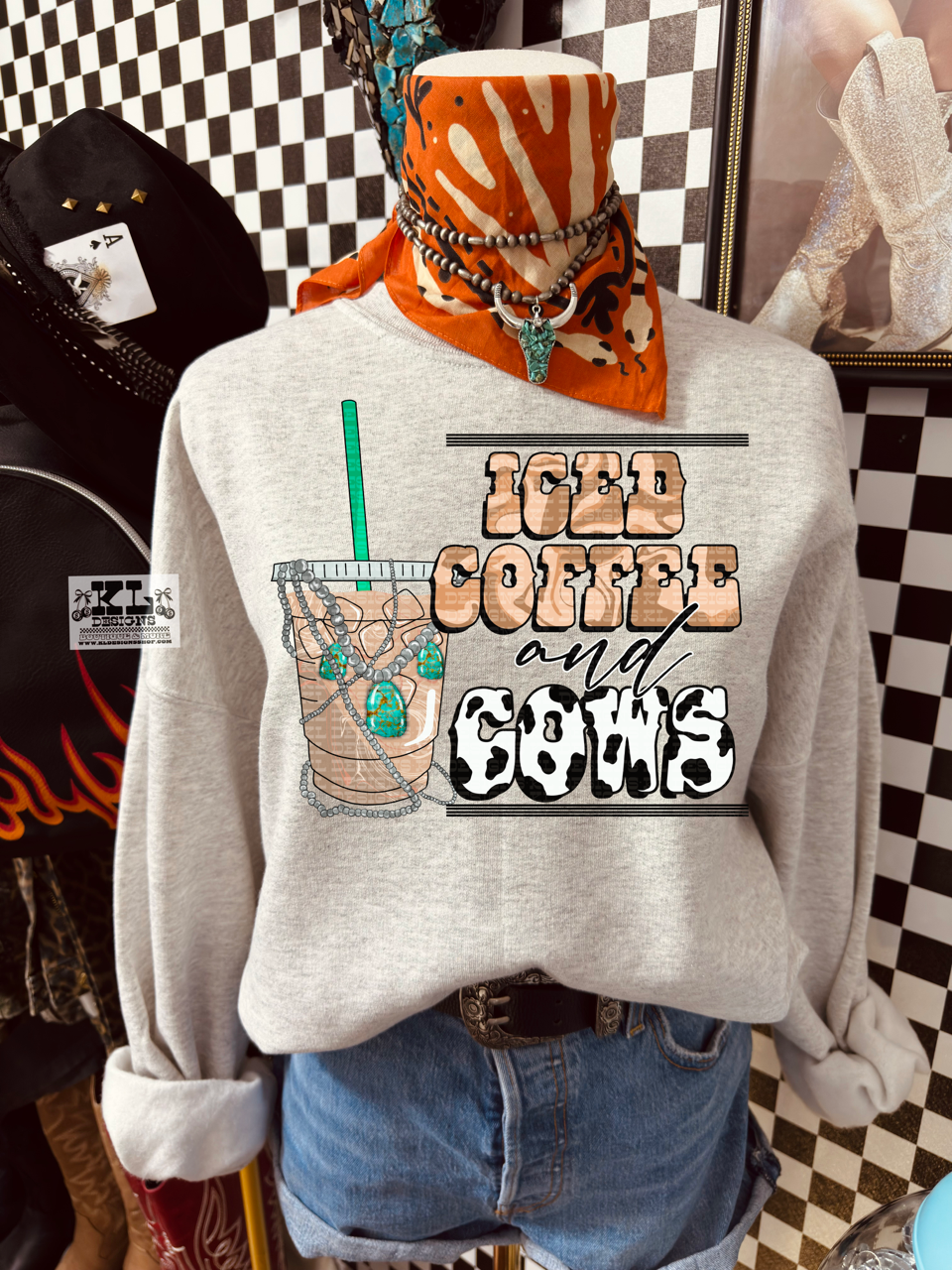 Iced Coffee & Cows
