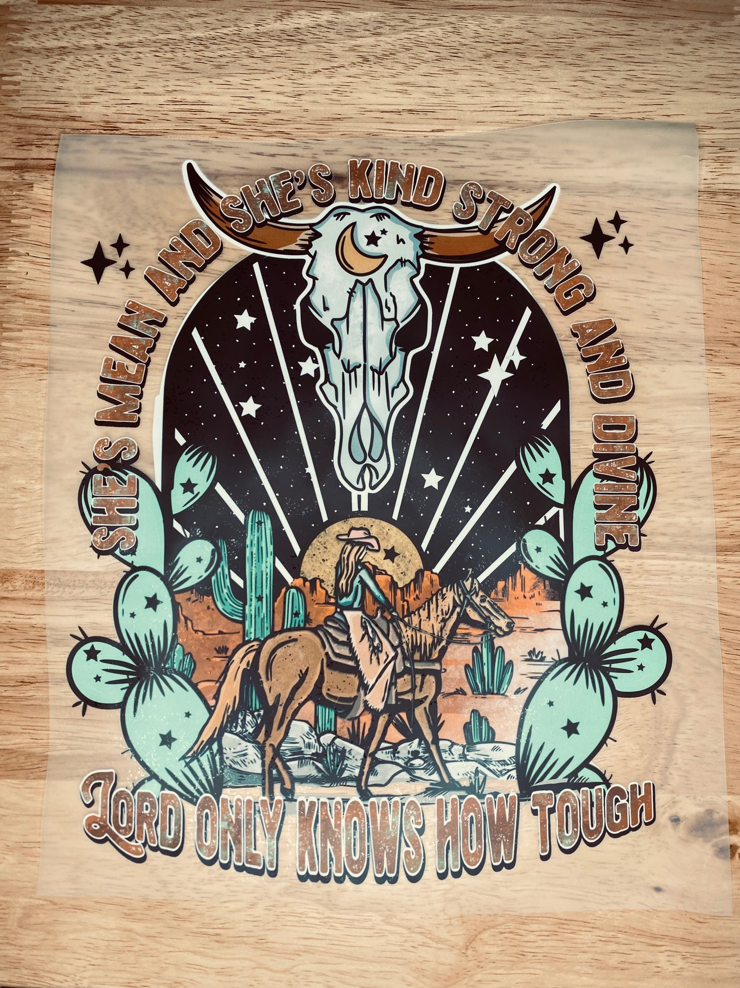 How Tough - (you pick the print/i pick the tee color)