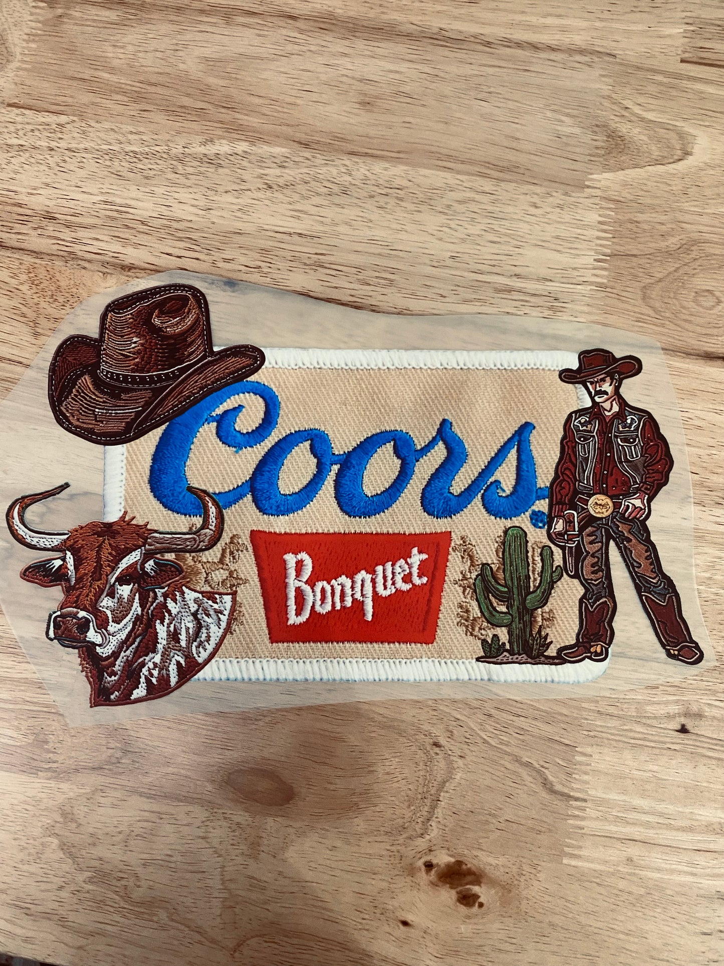 Faux Western Embroidery (you pick the print/i pick the tee color)