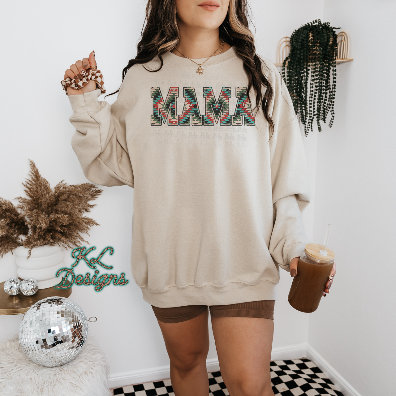 Aztec Red/Green Mama