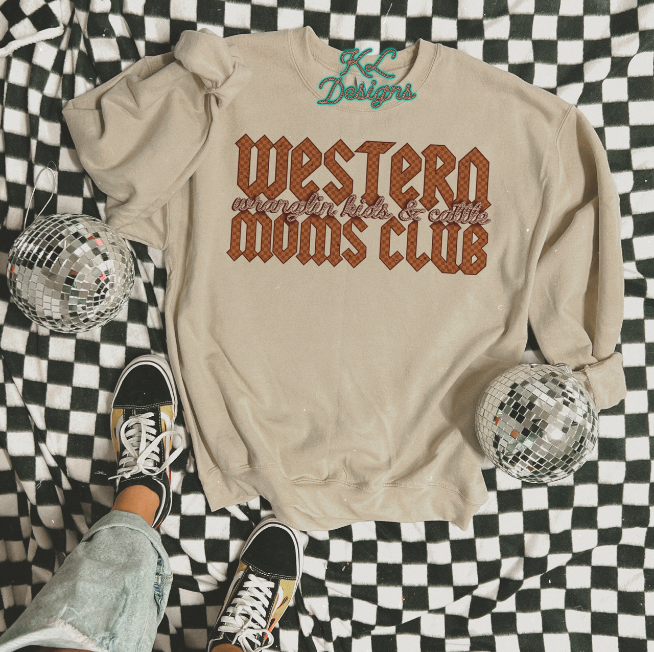 Checkered Kids & Cattle - Sublimation