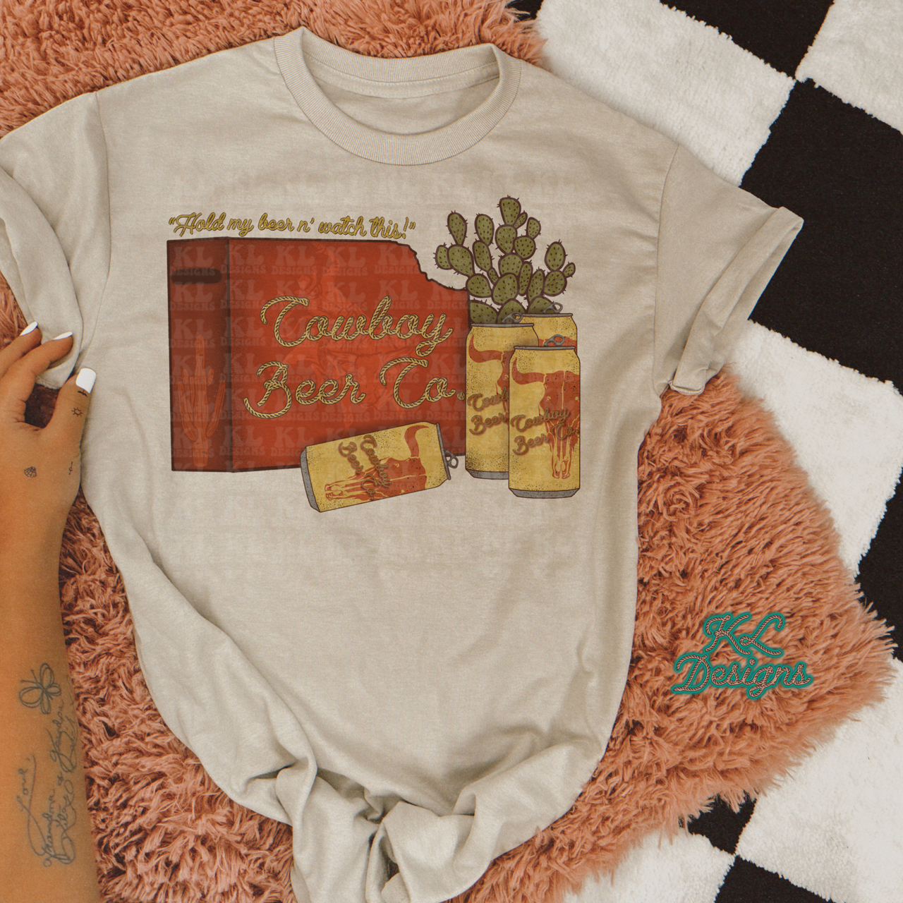 Cowboy Beer / Watch This - Sublimation