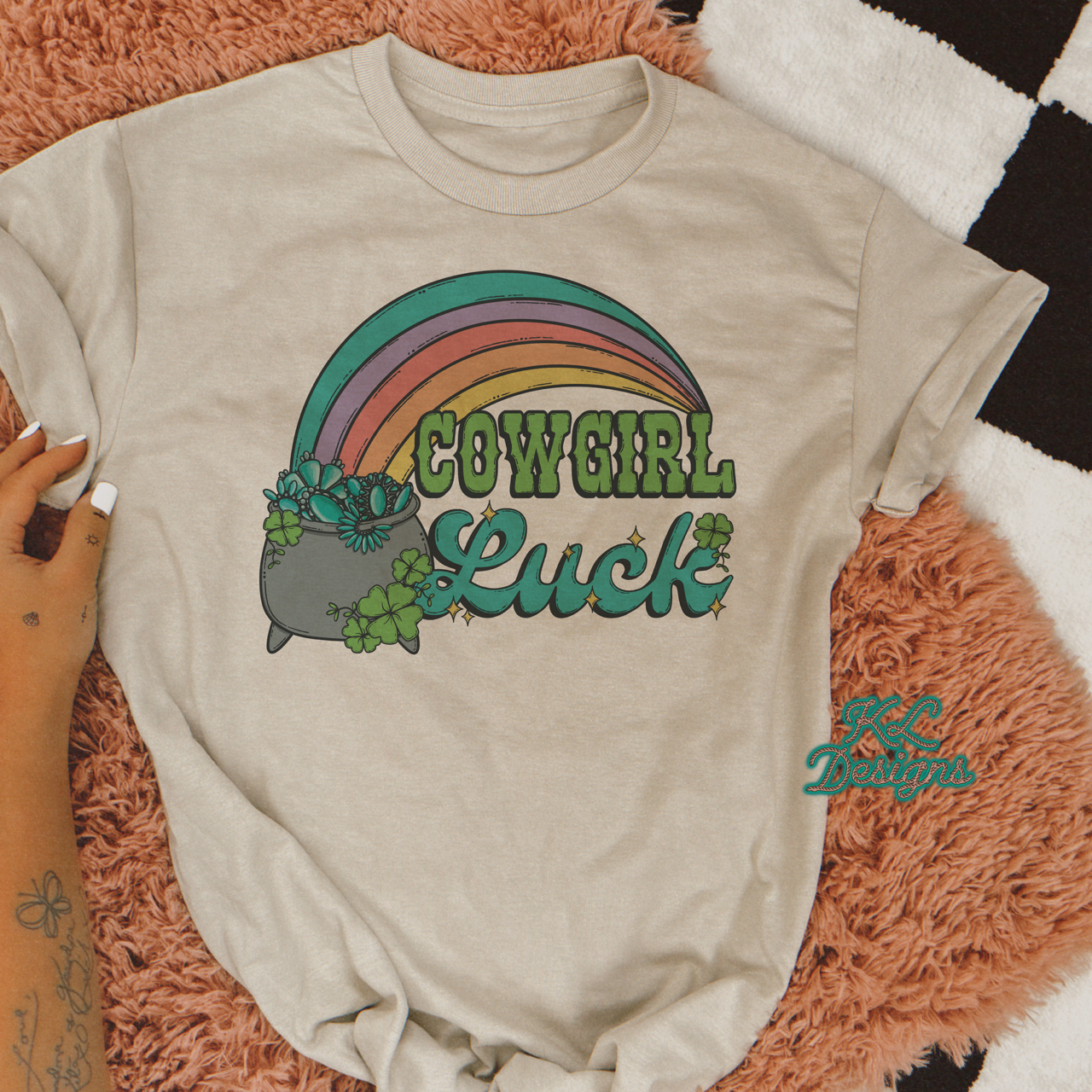 Cowgirl Luck Rainbow