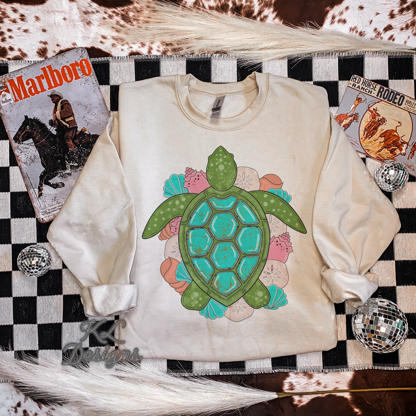 Turquoise Sea Turtle
