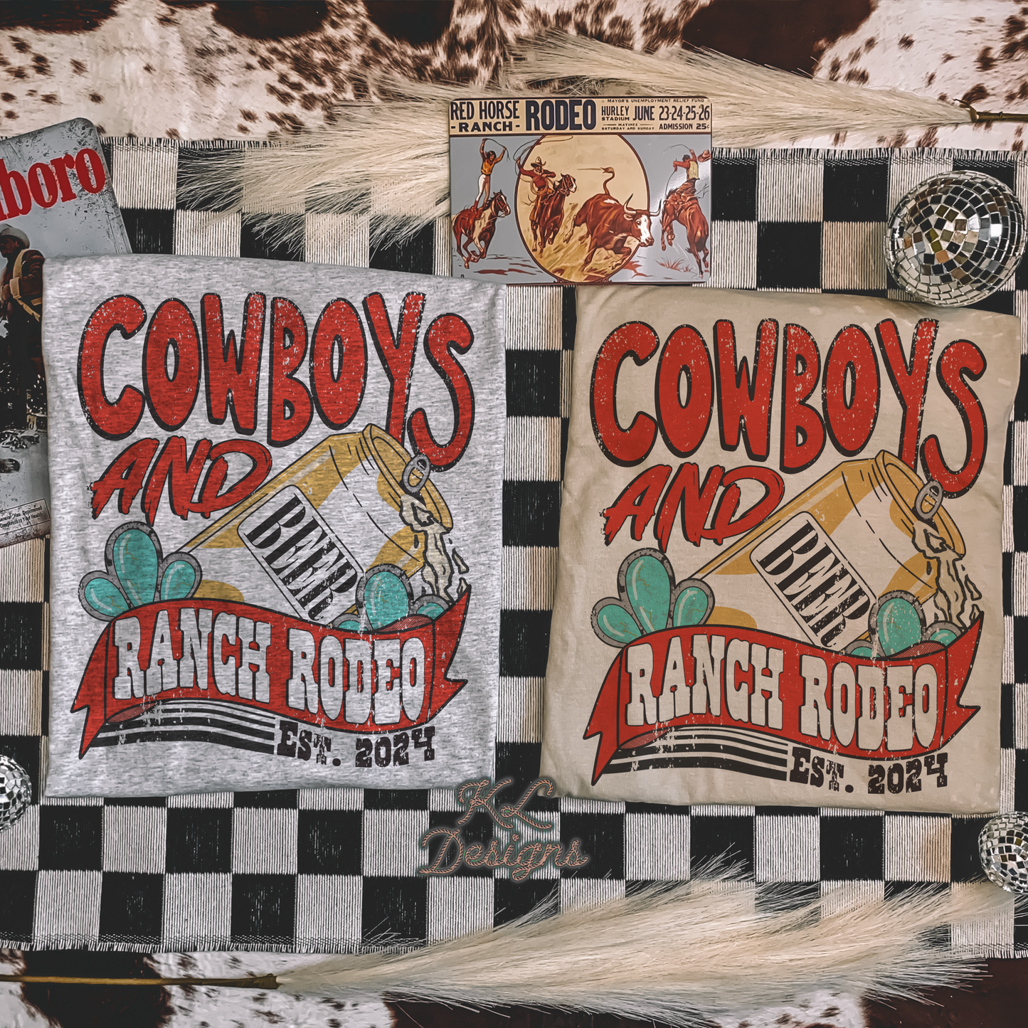 Cowboys & Beer Ranch Rodeo - Red