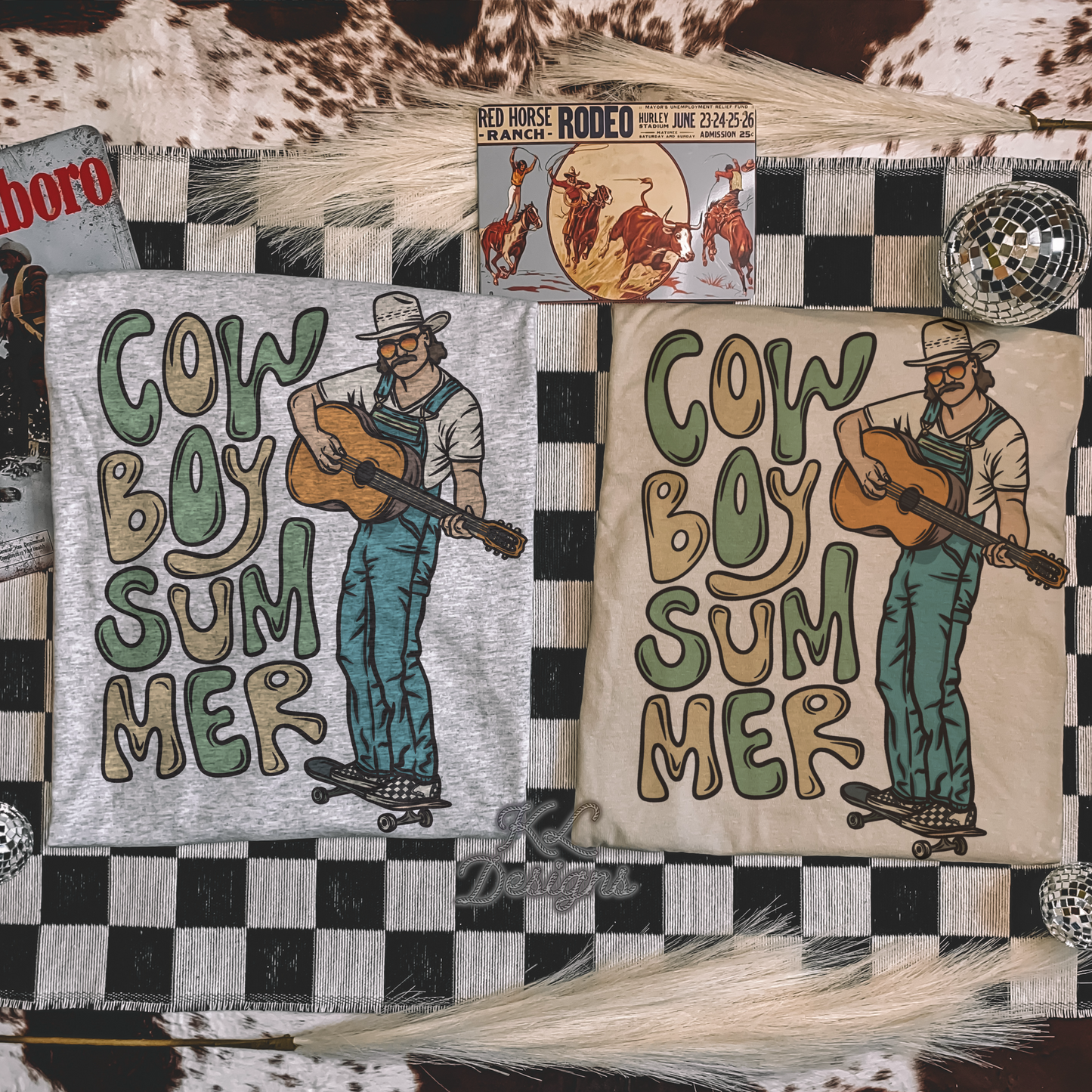 Cowboy Summer Skateboard