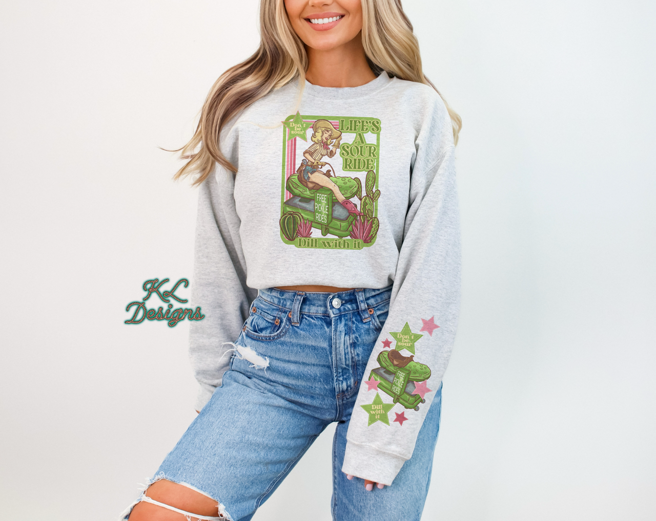 Sour Ride Sweatshirt + Sleeve Design
