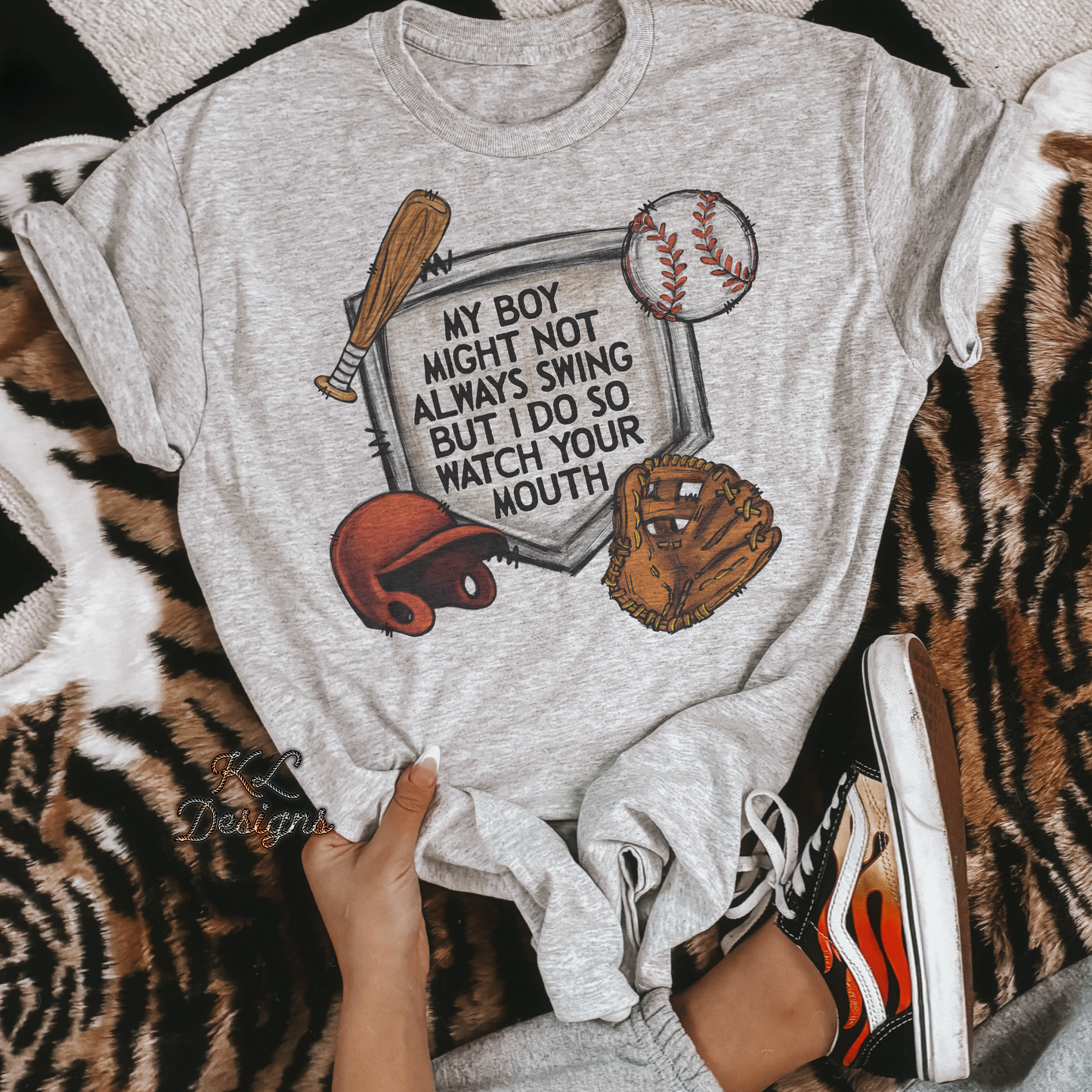 My Boy Might Not Always Swing - Baseball