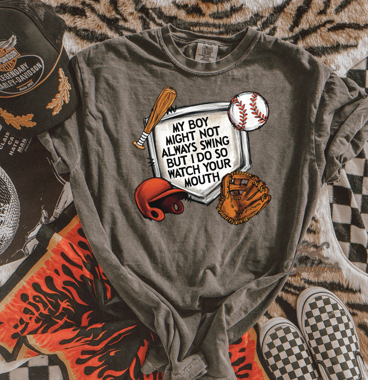 My Boy Might Not Always Swing - Baseball (preorder)