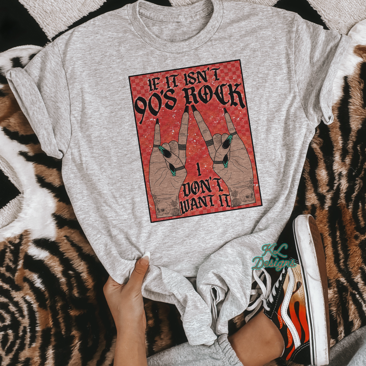 Red 90s Rock (sublimation)