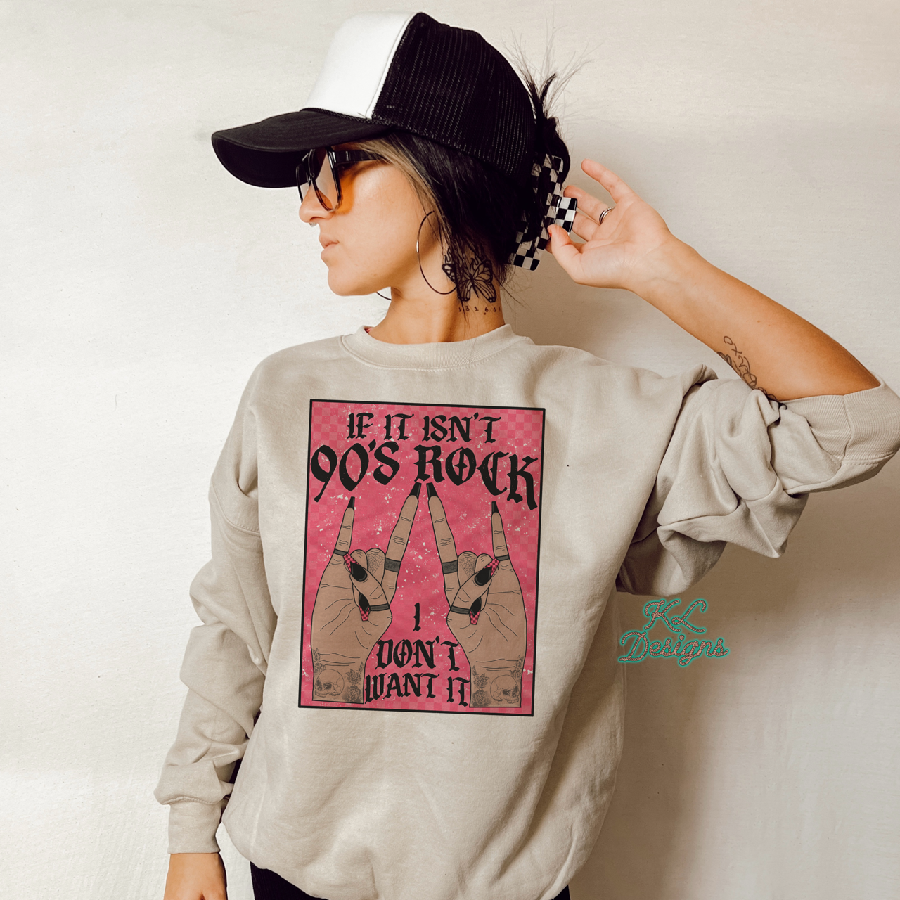 Pink 90s Rock (sublimation)
