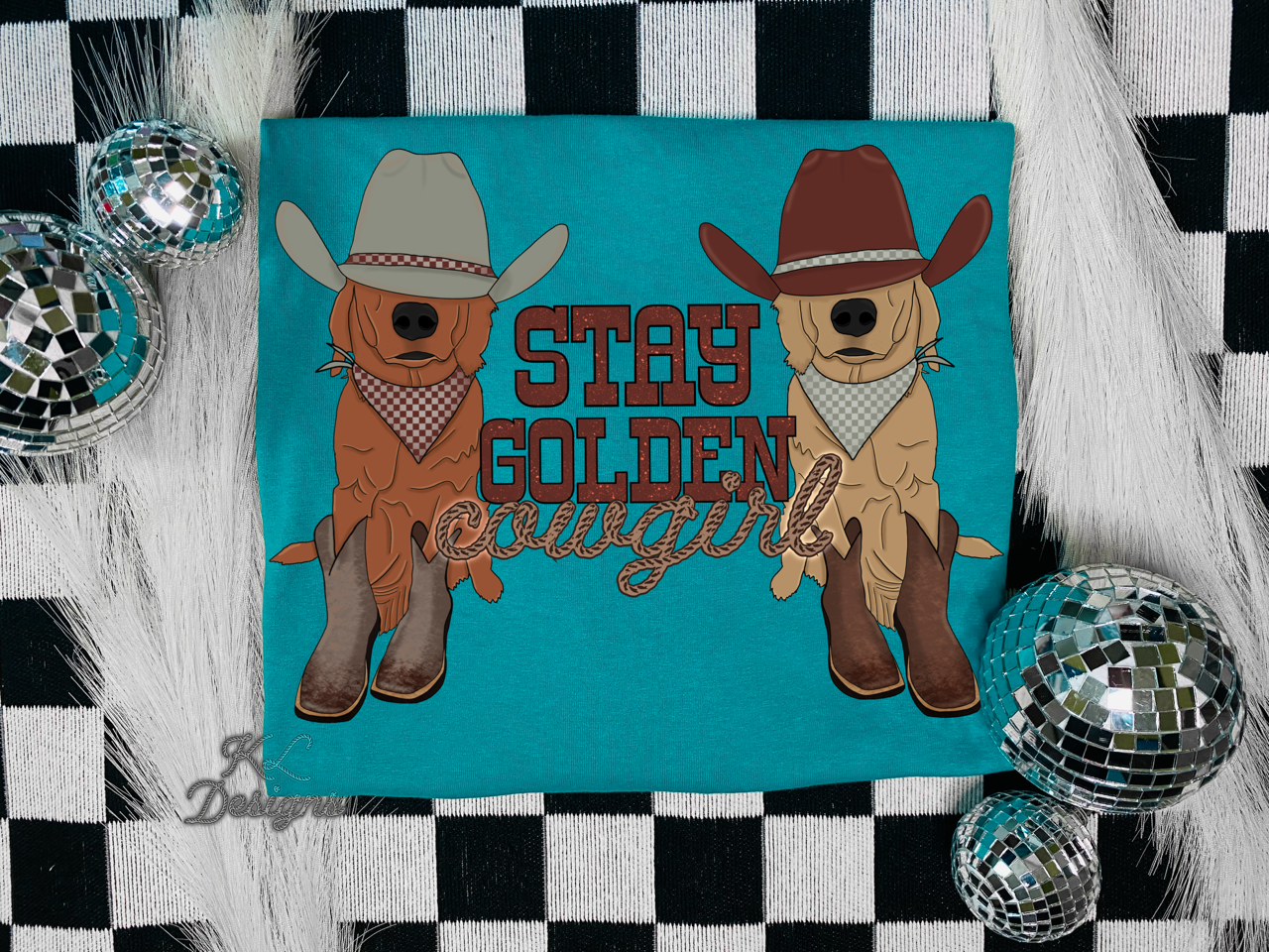 Golden Cowgirl Dogs - (preorder)