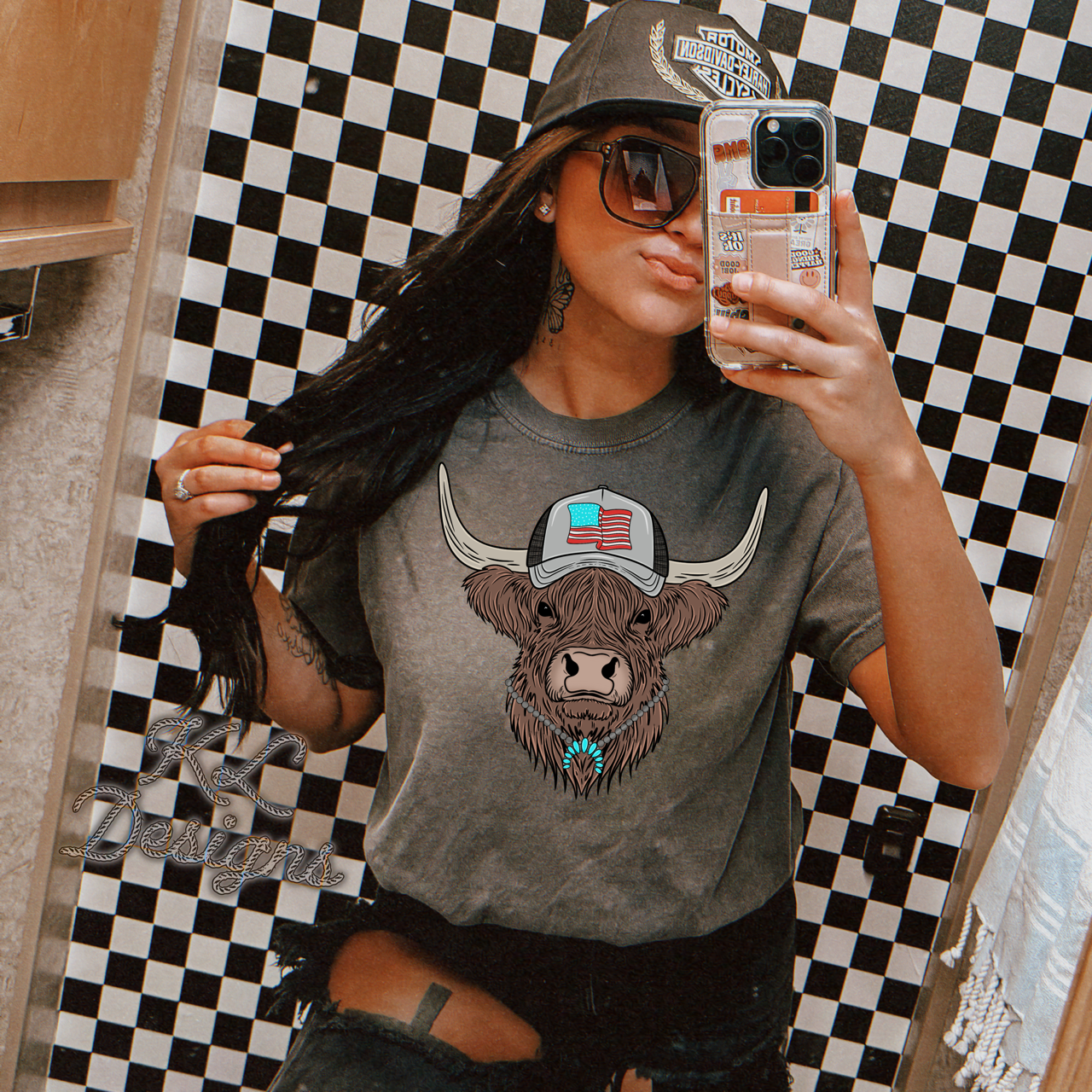 USA Trucker Hat Highland (preorder)