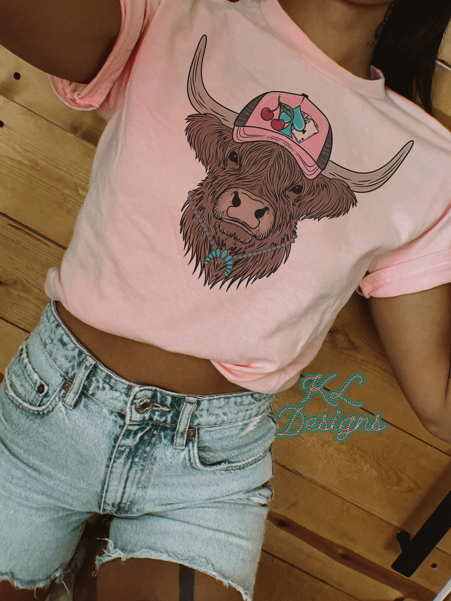 Cherry Trucker Hat Highland (sublimation)