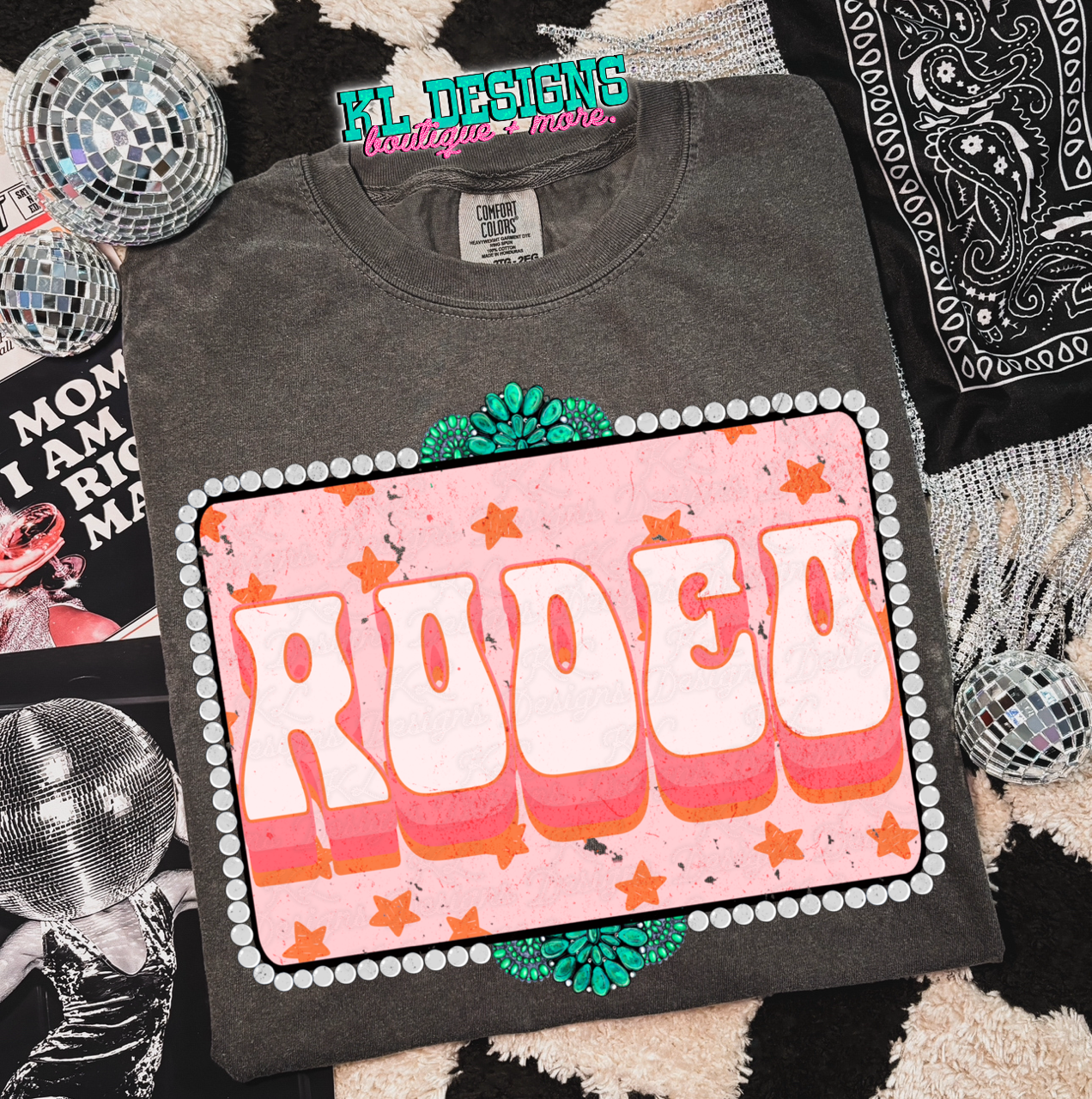 Retro Stars Pink Rodeo (preorder)