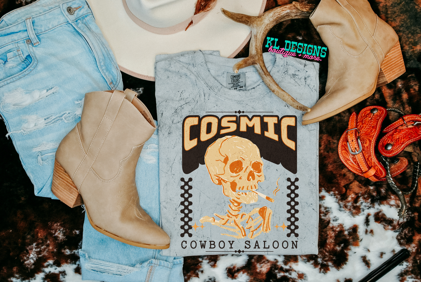 Cosmic Cowboy Skellie Saloon (preorder)