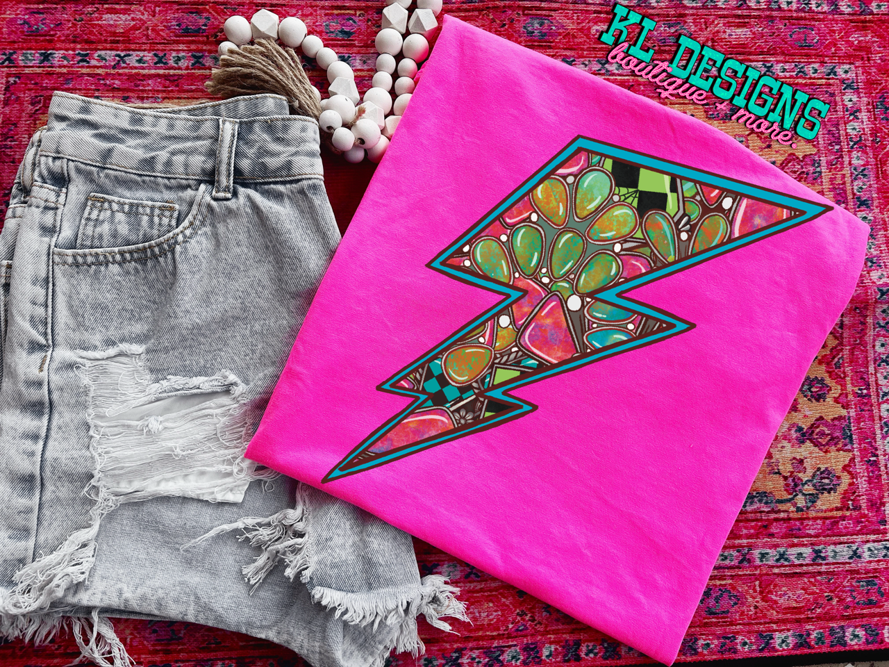 Turquoise & Jewels Bolt (preorder)