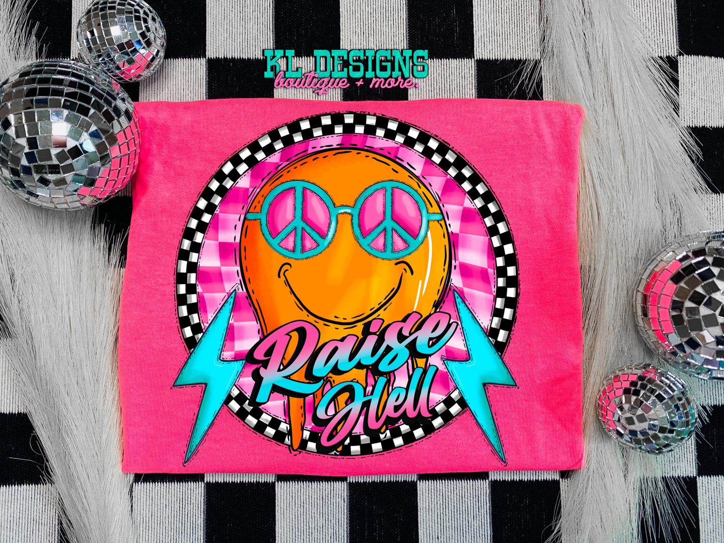 Retro Raisin’ Hell Circle (preorder)