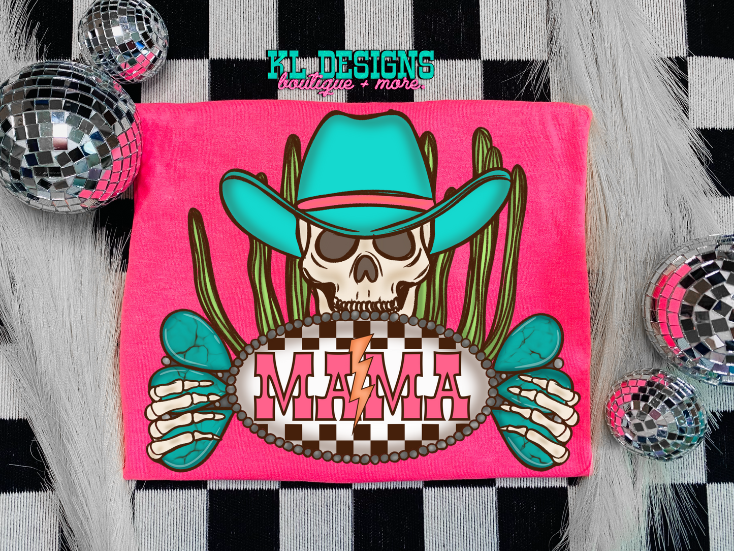 Turquoise Desert Mama Skellie (preorder)