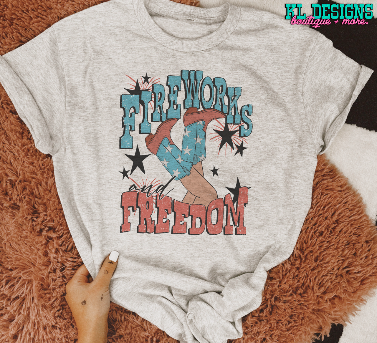 Freedom & Fireworks Boots
