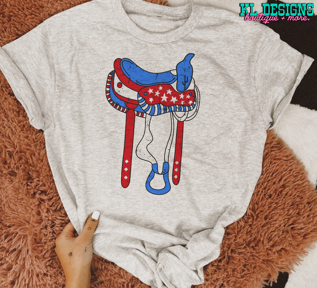 Patriotic Saddle