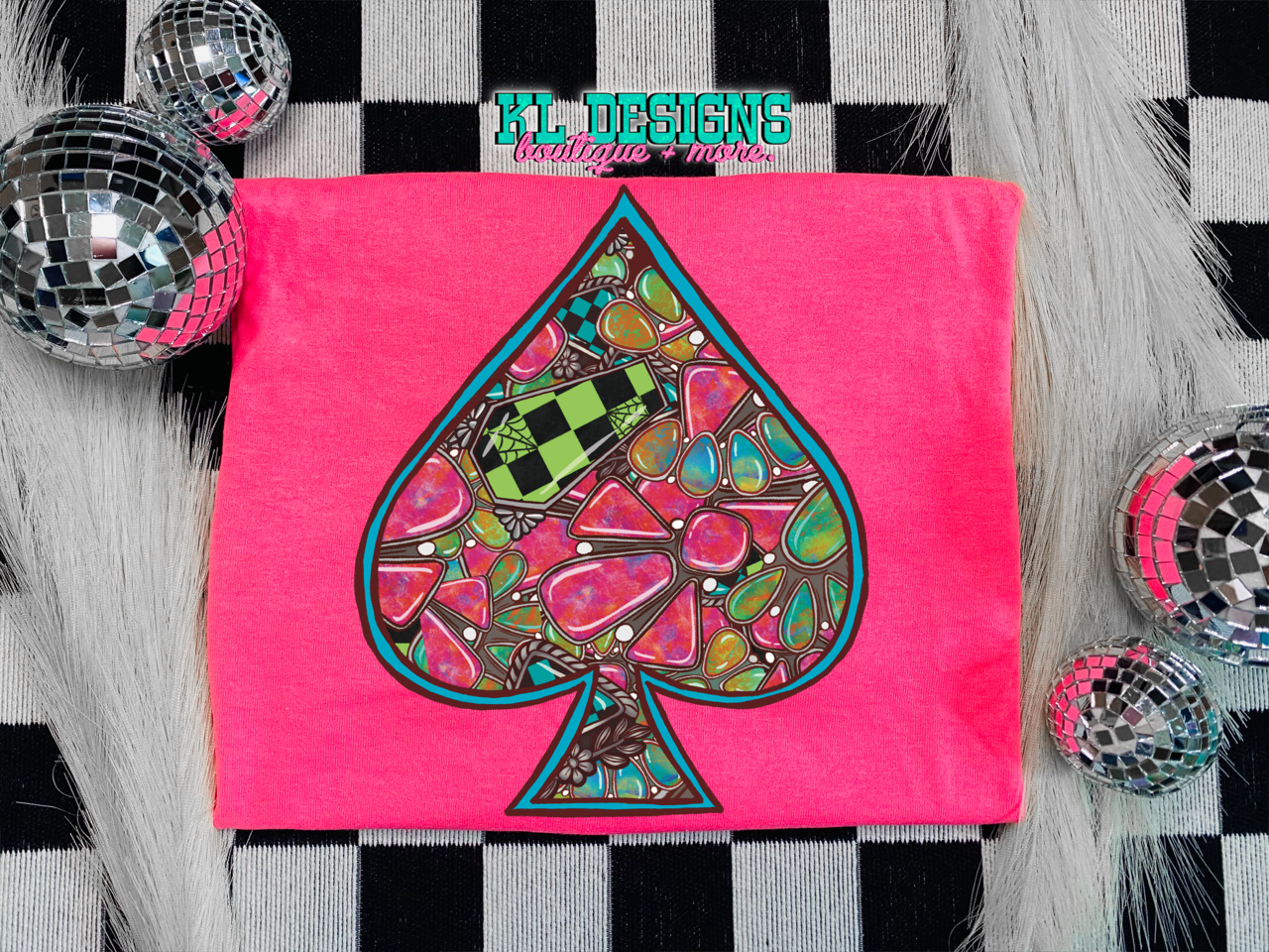 Stone’d Turquoise Spade (preorder)