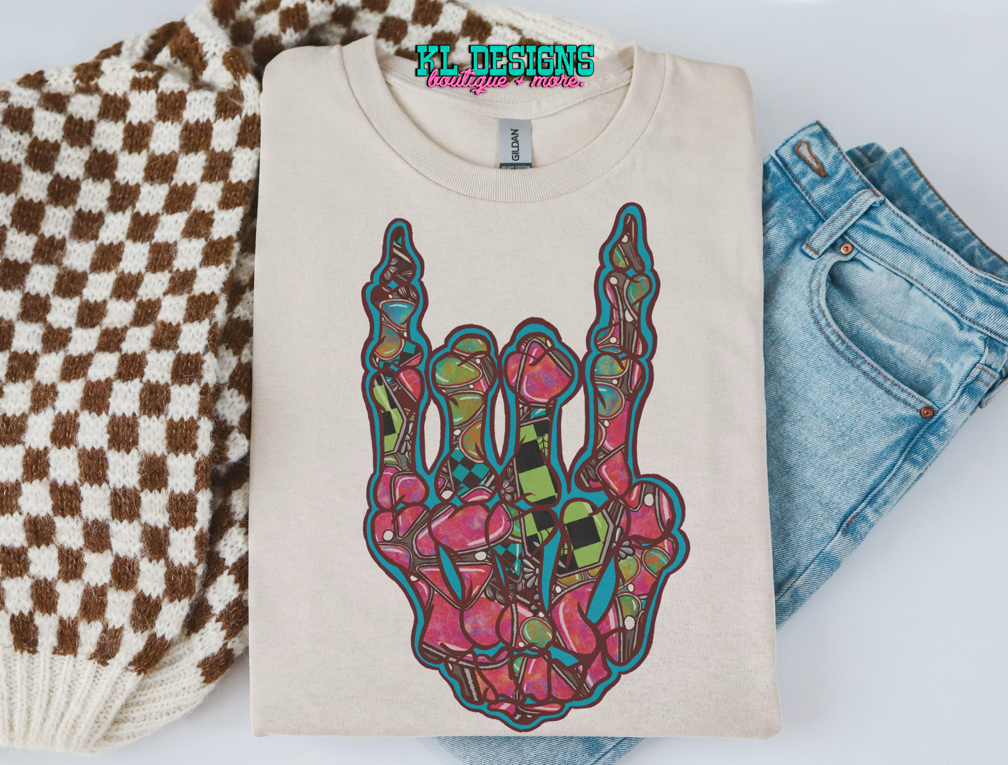 Stone’d Turquoise Rock On (sublimation)