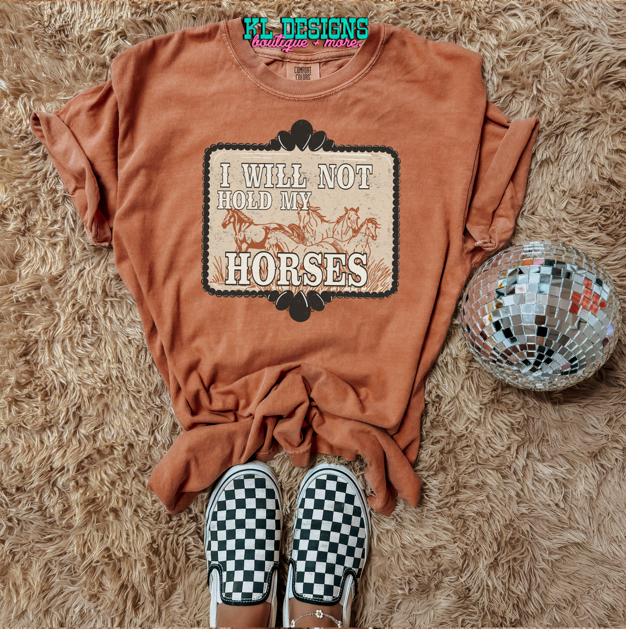 I Will Not Hold My Horses (preorder)