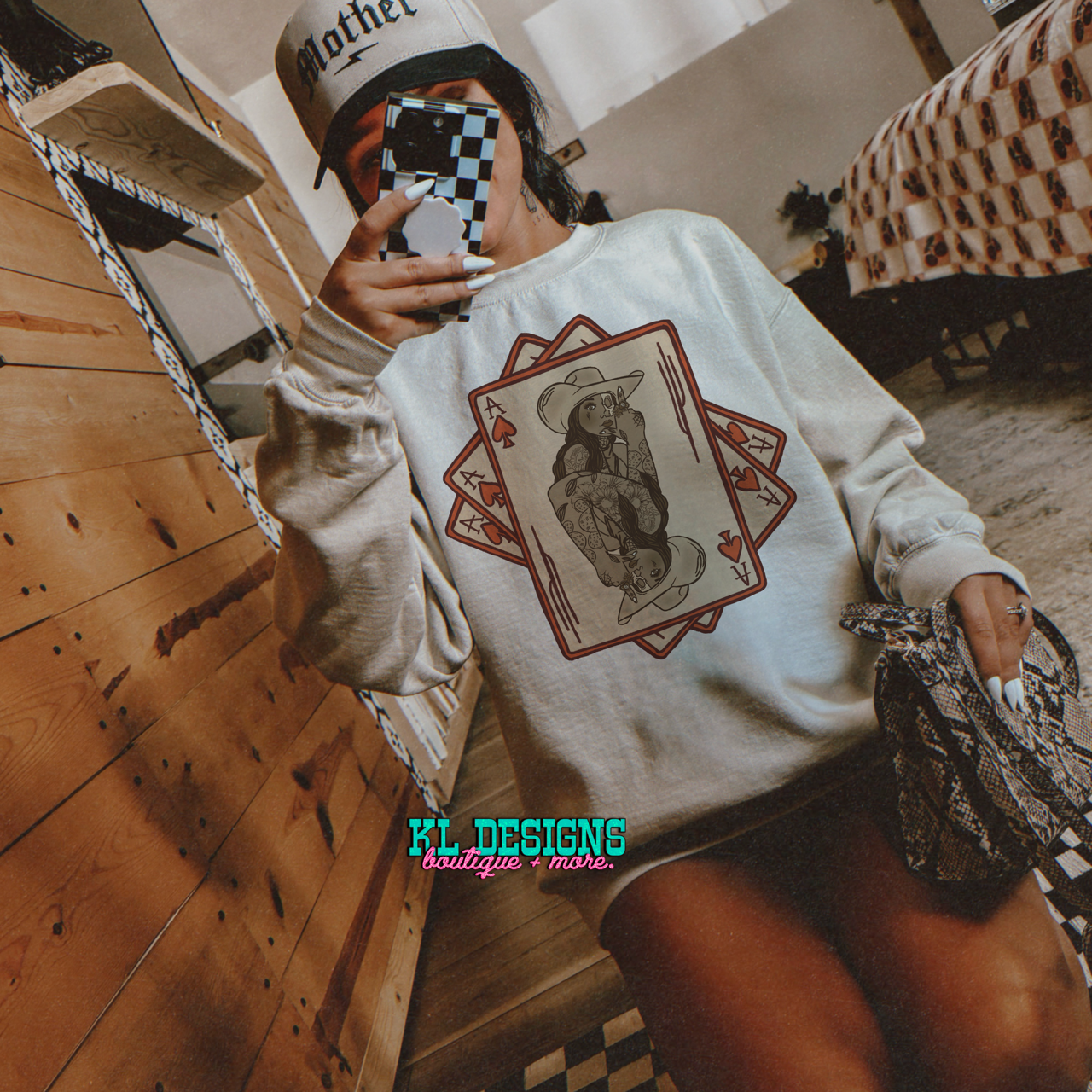 Double Trouble Cowgirl Cards (sublimation)