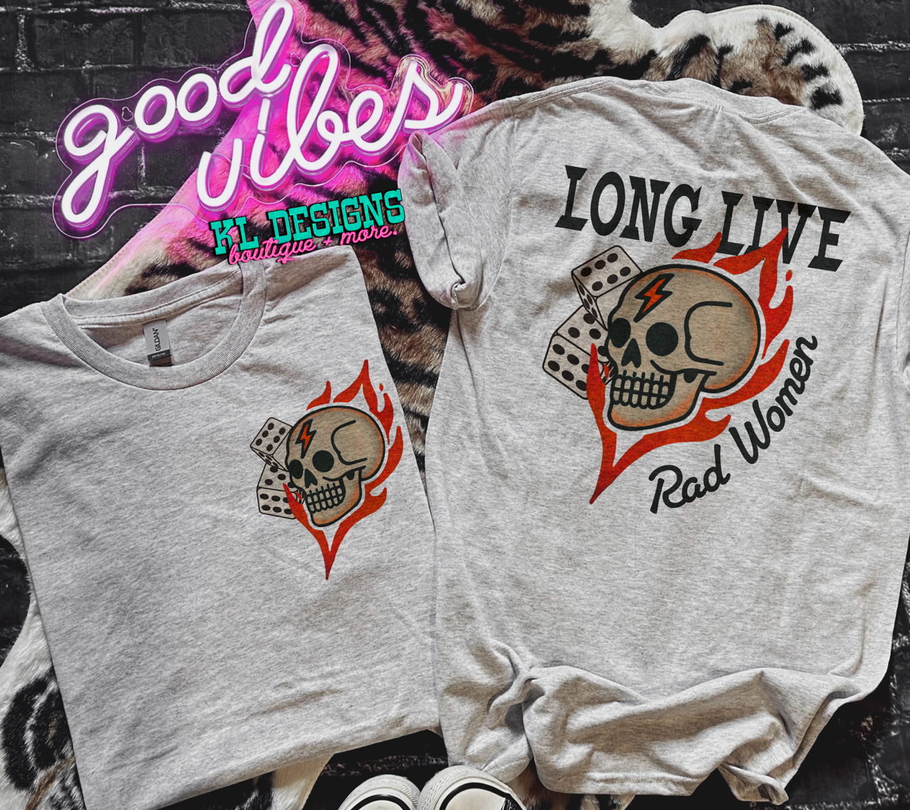 Long Live Rad Women - front&back (sublimation)