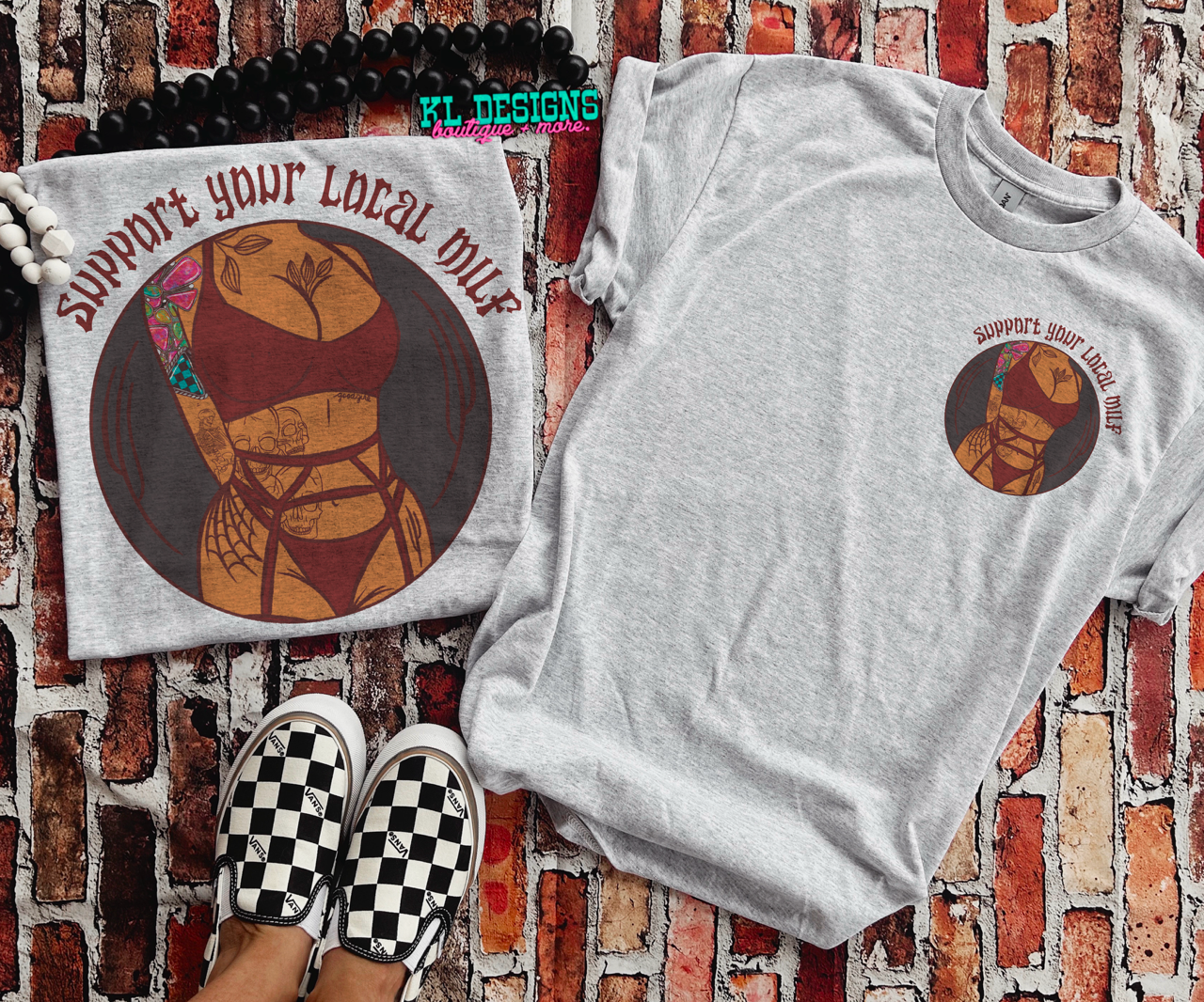 Support Your Local Milf - front&back (sublimation)