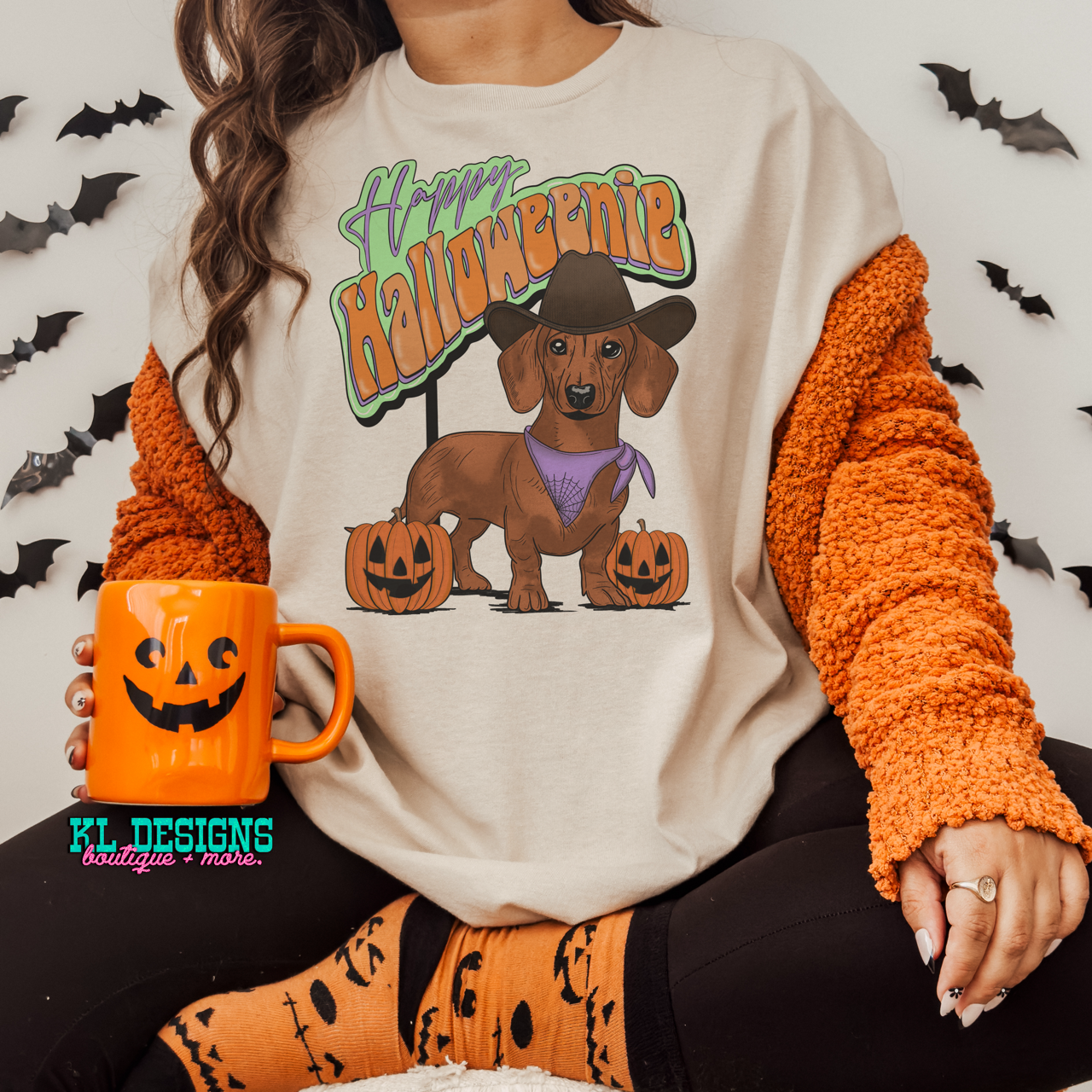Western Happy Halloweenie (sublimation)
