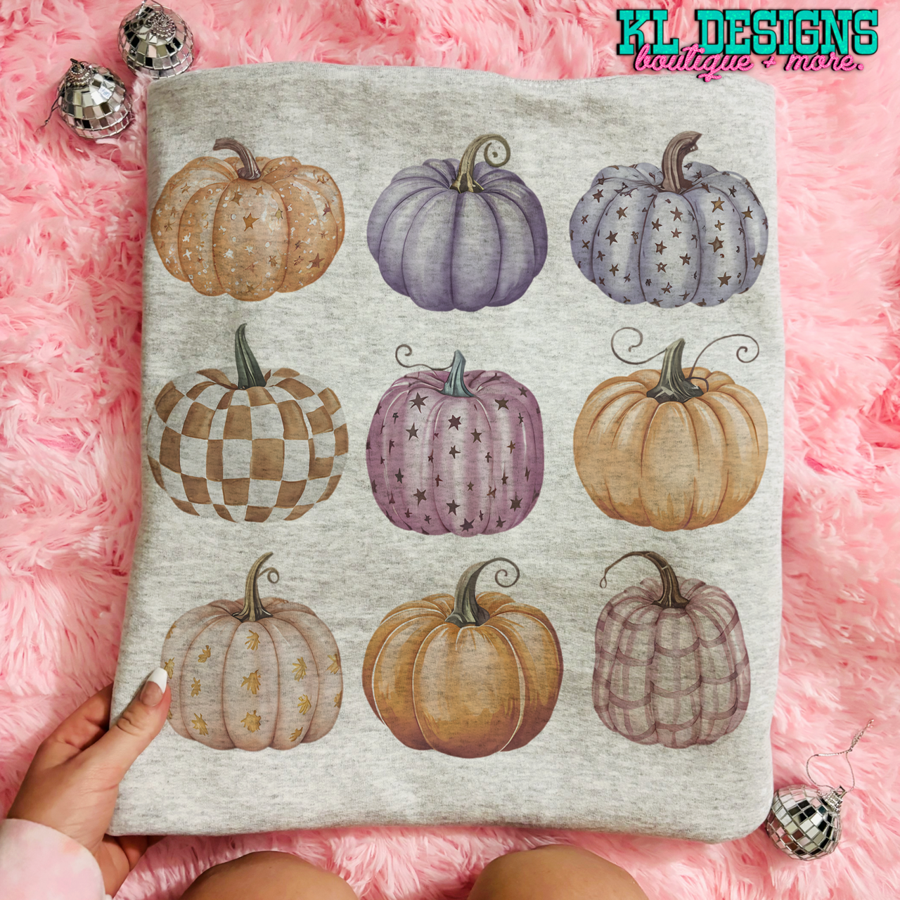 Girly Printed Pumpkins (sublimation)