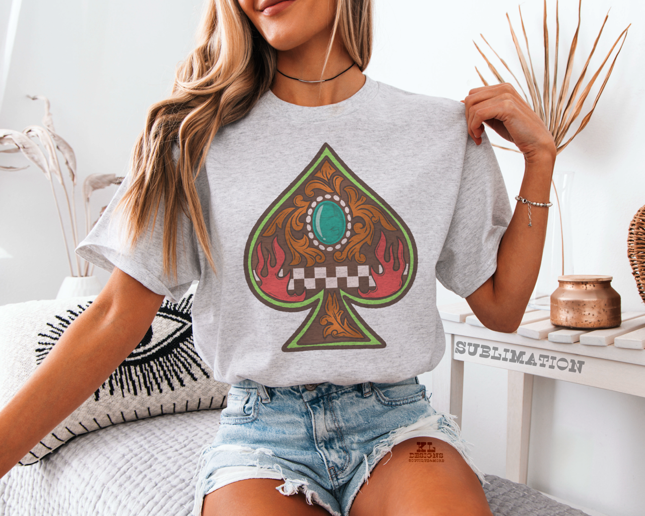 On The Neon Tooled Spade (wholesale)