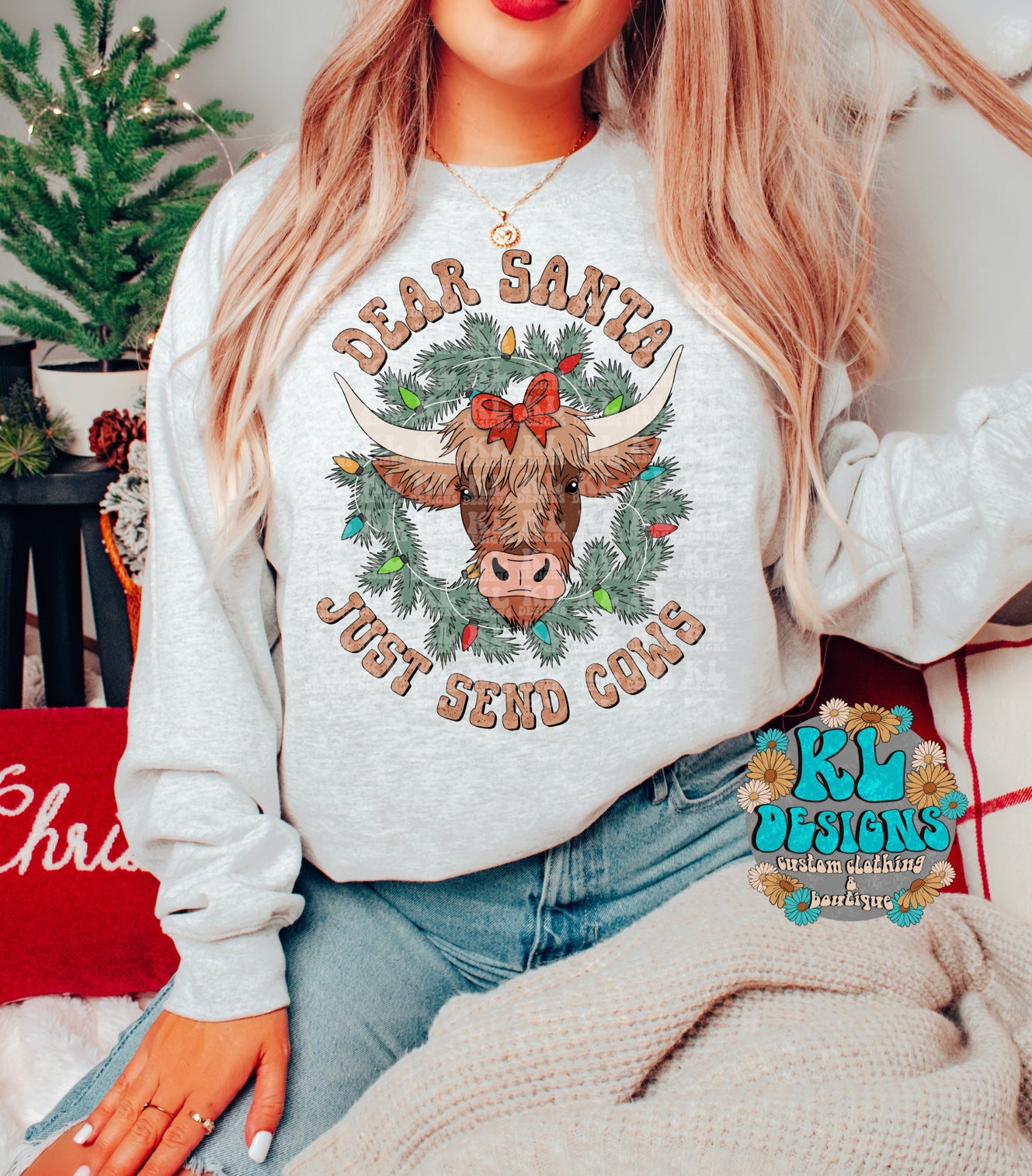 Dear Santa Send Cows | Digital Download
